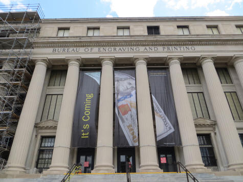 Bureau of Engraving and Printing in Washington DC