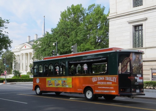 Old Town Trolley in Washington DC