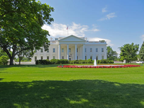 White House in Washington DC